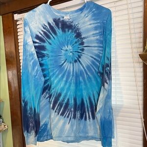 Gildan Blue Tie-Dye Ultra Cotton Shirt
